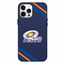 Mumbai Indians Phone Case For iPhone Samsung Galaxy Pixel OnePlus Vivo Xiaomi Asus Sony Motorola Nokia - Large Logo Stripe