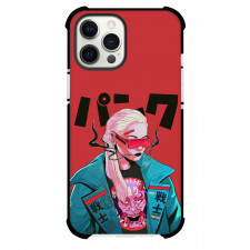Cyberpunk 2077 Phone Case For iPhone Samsung Galaxy Pixel OnePlus Vivo Xiaomi Asus Sony Motorola Nokia - Cyberpunk 2077 Girl On Red Background
