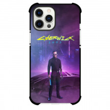 Cyberpunk 2077 Johnny Silverhands Phone Case For iPhone Samsung Galaxy Pixel OnePlus Vivo Xiaomi Asus Sony Motorola Nokia - Johnny Silverhands Standing And Holding Weapon