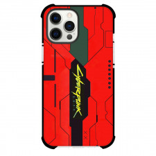 Cyberpunk 2077 Phone Case For iPhone Samsung Galaxy Pixel OnePlus Vivo Xiaomi Asus Sony Motorola Nokia - Cyberpunk 2077 Logo On ROG Red Background
