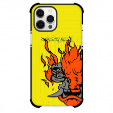Cyberpunk 2077 Phone Case For iPhone Samsung Galaxy Pixel OnePlus Vivo Xiaomi Asus Sony Motorola Nokia - Cyberpunk 2077 Samurai Yellow Background
