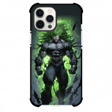 Dragon Ball Broly Phone Case For iPhone And Samsung Galaxy Devices - Broly Smiling Illustration