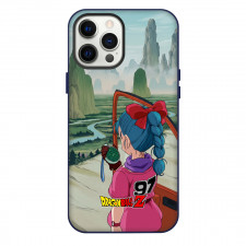 Dragon Ball Z Bulma Phone Case For iPhone Samsung Galaxy Pixel OnePlus Vivo Xiaomi Asus Sony Motorola Nokia - Bulma Back Portrait Series Poster