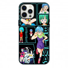Dragon Ball Z Bulma Phone Case For iPhone Samsung Galaxy Pixel OnePlus Vivo Xiaomi Asus Sony Motorola Nokia - Bulma Holographic Portrait Collage