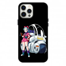 Dragon Ball Z Bulma Phone Case For iPhone Samsung Galaxy Pixel OnePlus Vivo Xiaomi Asus Sony Motorola Nokia - Bulma Standing Beside Vehicle Portrait