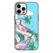 Dragon Ball Z Bulma Phone Case For iPhone Samsung Galaxy Pixel OnePlus Vivo Xiaomi Asus Sony Motorola Nokia - Bulma Water Splash Portrait Poster