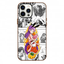 Dragon Ball Z Phone Case For iPhone Samsung Galaxy Pixel OnePlus Vivo Xiaomi Asus Sony Motorola Nokia - Bulma And Roshi Sticker Comic Background Poster
