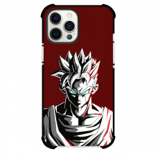 Gohan Phone Case For iPhone Samsung Galaxy Pixel OnePlus Vivo Xiaomi Asus Sony Motorola Nokia - Gohan Minimalist Black and White