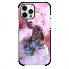 Dragon Ball Majin Buu Phone Case For iPhone And Samsung Galaxy Devices - Super Buu Side Portrait Smoke Background