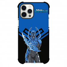 Blue Beetle Phone Case For iPhone Samsung Galaxy Pixel OnePlus Vivo Xiaomi Asus Sony Motorola Nokia - Blue Beetle Attack Mode Portrait Sticker Comic Art