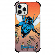 Blue Beetle Phone Case For iPhone Samsung Galaxy Pixel OnePlus Vivo Xiaomi Asus Sony Motorola Nokia - Blue Beetle Flying Portrait Comic Art