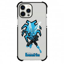 Blue Beetle Phone Case For iPhone Samsung Galaxy Pixel OnePlus Vivo Xiaomi Asus Sony Motorola Nokia - Blue Beetle Flying Sticker Comic Art