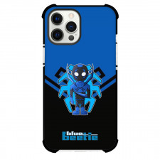Blue Beetle Phone Case For iPhone Samsung Galaxy Pixel OnePlus Vivo Xiaomi Asus Sony Motorola Nokia - Blue Beetle Portrait Cartoon Art Sticker