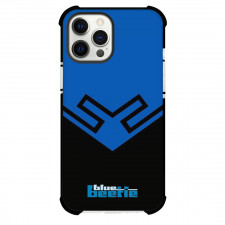 Blue Beetle Phone Case For iPhone Samsung Galaxy Pixel OnePlus Vivo Xiaomi Asus Sony Motorola Nokia - Blue Beetle Symbol Background