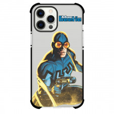 Blue Beetle Ted Kord Phone Case For iPhone Samsung Galaxy Pixel OnePlus Vivo Xiaomi Asus Sony Motorola Nokia - Ted Kord Attack Mode Sticker Comic Art