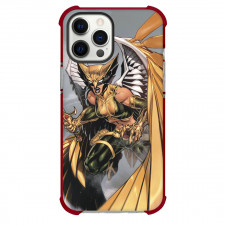 DC Hawk Girl Phone Case For iPhone Samsung Galaxy Pixel OnePlus Vivo Xiaomi Asus Sony Motorola Nokia - Attact Fierce Sword Comic Art