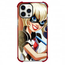 DC Super Hero Girls Harley Quinn Phone Case For iPhone Samsung Galaxy Pixel OnePlus Vivo Xiaomi Asus Sony Motorola Nokia - Harley Quinn Evil Smile Portrait