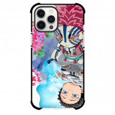 Demon Slayer Kimetsu No Yaiba Akaza Phone Case For iPhone Samsung Galaxy Pixel OnePlus Vivo Xiaomi Asus Sony Motorola Nokia - Akaza Chibi Art Poster