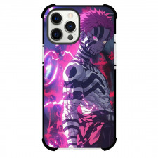 Demon Slayer Akaza Phone Case For iPhone Samsung Galaxy Pixel OnePlus Vivo Xiaomi Asus Sony Motorola Nokia - Akaza Side Portrait Electricity