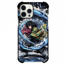 Demon Slayer Giyu Tomioka Phone Case For iPhone Samsung Galaxy Pixel OnePlus Vivo Xiaomi Asus Sony Motorola Nokia - Giyu Tomioka Standing on Water Illustration