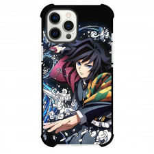 Demon Slayer Giyu Tomioka Phone Case For iPhone Samsung Galaxy Pixel OnePlus Vivo Xiaomi Asus Sony Motorola Nokia - Giyu Tomioka Waves Cartoon Art
