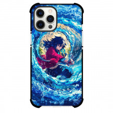 Demon Slayer Giyu Tomioka Phone Case For iPhone Samsung Galaxy Pixel OnePlus Vivo Xiaomi Asus Sony Motorola Nokia - Giyu Tomioka Whirlpool Attack