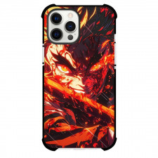 Demon Slayer Kyojuro Rengoku Phone Case For iPhone Samsung Galaxy Pixel OnePlus Vivo Xiaomi Asus Sony Motorola Nokia - Kyojuro Rengoku Face Portrait Burning