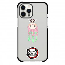 Demon Slayer Mitsuri Kanroji Phone Case For iPhone Samsung Galaxy Pixel OnePlus Vivo Xiaomi Asus Sony Motorola Nokia - Mitsuri Kanroji Upside Down Cartoon Art Sticker