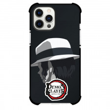 Demon Slayer Muzan Kibutsuji Phone Case For iPhone Samsung Galaxy Pixel OnePlus Vivo Xiaomi Asus Sony Motorola Nokia - Muzan Kibutsuji Avatar Minimalist On Black Background