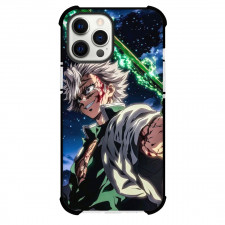 Demon Slayer Sanemi Shinazugawa Phone Case For iPhone Samsung Galaxy Pixel OnePlus Vivo Xiaomi Asus Sony Motorola Nokia - Sanemi Shinazugawa Looking Far Stars Background