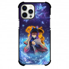 Demon Slayer Kimetsu No Yaiba Shinobu Kocho Phone Case For iPhone Samsung Galaxy Pixel OnePlus Vivo Xiaomi Asus Sony Motorola Nokia - Shinobu Kocho In An Angry Look Anime Art Poster
