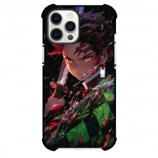 Demon Slayer Tanjiro Kamado Phone Case For iPhone Samsung Galaxy Pixel OnePlus Vivo Xiaomi Asus Sony Motorola Nokia - Tanjiro Kamado Head Portrait Splashing Water