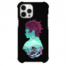 Demon Slayer Tanjiro Kamado Phone Case For iPhone Samsung Galaxy Pixel OnePlus Vivo Xiaomi Asus Sony Motorola Nokia - Tanjiro Kamado Silhouette