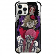 Demon Slayer Phone Case For iPhone Samsung Galaxy Pixel OnePlus Vivo Xiaomi Asus Sony Motorola Nokia - Upper Moon on Top of Each Other