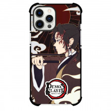 Demon Slayer Yoriichi Tsugikuni Phone Case For iPhone Samsung Galaxy Pixel OnePlus Vivo Xiaomi Asus Sony Motorola Nokia - Yoriichi Tsugikuni Side Portrait Illustration