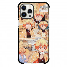 Demon Slayer Zenitsu Agatsuma Phone Case For iPhone Samsung Galaxy Pixel OnePlus Vivo Xiaomi Asus Sony Motorola Nokia - Zenitsu Agatsuma Collage