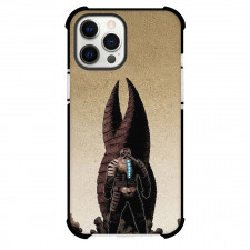 Dead Space Isaac Clarke Phone Case For iPhone Samsung Galaxy Pixel OnePlus Vivo Xiaomi Asus Sony Motorola Nokia - Dead Space Isaac Clarke In Front Of Marker Obelisk Sketch Art Poster
