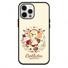 Duffy And Friends CookieAnn Phone Case For iPhone Samsung Galaxy Pixel OnePlus Vivo Xiaomi Asus Sony Motorola Nokia - CookieAnn Picking Cherry On Beige Background