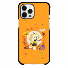Duffy And Friends CookieAnn Phone Case For iPhone Samsung Galaxy Pixel OnePlus Vivo Xiaomi Asus Sony Motorola Nokia - CookieAnn Walking Halloween Poster Orange Background