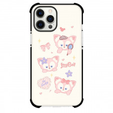 Duffy And Friends Linabell Phone Case For iPhone Samsung Galaxy Pixel OnePlus Vivo Xiaomi Asus Sony Motorola Nokia - Linabell Cute Avatar On Beige Background