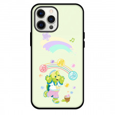 Duffy And Friends Olumel Phone Case For iPhone Samsung Galaxy Pixel OnePlus Vivo Xiaomi Asus Sony Motorola Nokia - Olumel Singing On Green Background