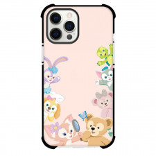 Duffy And Friends Phone Case For iPhone Samsung Galaxy Pixel OnePlus Vivo Xiaomi Asus Sony Motorola Nokia - Duffy And Friends Searching Butterfly In Flower Garden Poster
