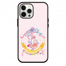 Duffy And Friends StellaLou Phone Case For iPhone Samsung Galaxy Pixel OnePlus Vivo Xiaomi Asus Sony Motorola Nokia - StellaLou Let's Celebrate Poster On Pink Background