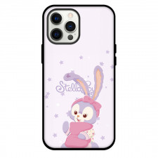 Duffy And Friends StellaLou Phone Case For iPhone Samsung Galaxy Pixel OnePlus Vivo Xiaomi Asus Sony Motorola Nokia - StellaLou Wearing Pink Dress On Purple Background