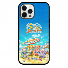 Duffy And Friends Phone Case For iPhone Samsung Galaxy Pixel OnePlus Vivo Xiaomi Asus Sony Motorola Nokia - Duffy And Friends Sunny Fun In Beach Poster