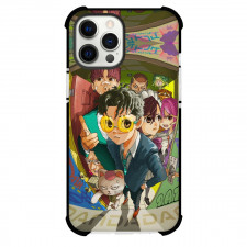 Dandadan Phone Case For iPhone Samsung Galaxy Pixel OnePlus Vivo Xiaomi Asus Sony Motorola Nokia - Dandadan Characters Opening the Door