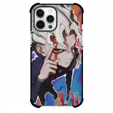 Dandadan Ken Takakura Okarun Phone Case For iPhone Samsung Galaxy Pixel OnePlus Vivo Xiaomi Asus Sony Motorola Nokia - Ken Takakura Okarun Holding Eyeglass
