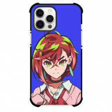 Dandadan Momo Ayase Phone Case For iPhone Samsung Galaxy Pixel OnePlus Vivo Xiaomi Asus Sony Motorola Nokia - Momo Ayase Cartoon Art Blue Background