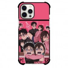 Dandadan Phone Case For iPhone Samsung Galaxy Pixel OnePlus Vivo Xiaomi Asus Sony Motorola Nokia - Ayase Momo and Okarun Holding Each Other