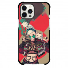 Dandadan Seiko Ayase Phone Case For iPhone Samsung Galaxy Pixel OnePlus Vivo Xiaomi Asus Sony Motorola Nokia - Seiko Ayase Angry Calling on the Phone